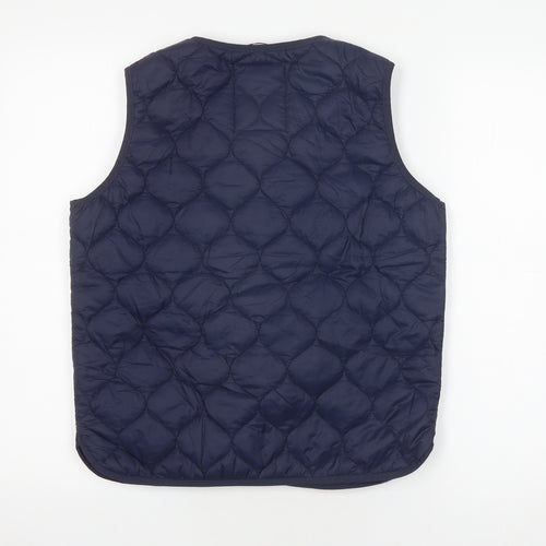 Marks and Spencer Girls Blue Puffer Jacket 12-13 Years