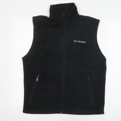 Columbia Men's Black Fleece Waistcoat M Casual Outdoor