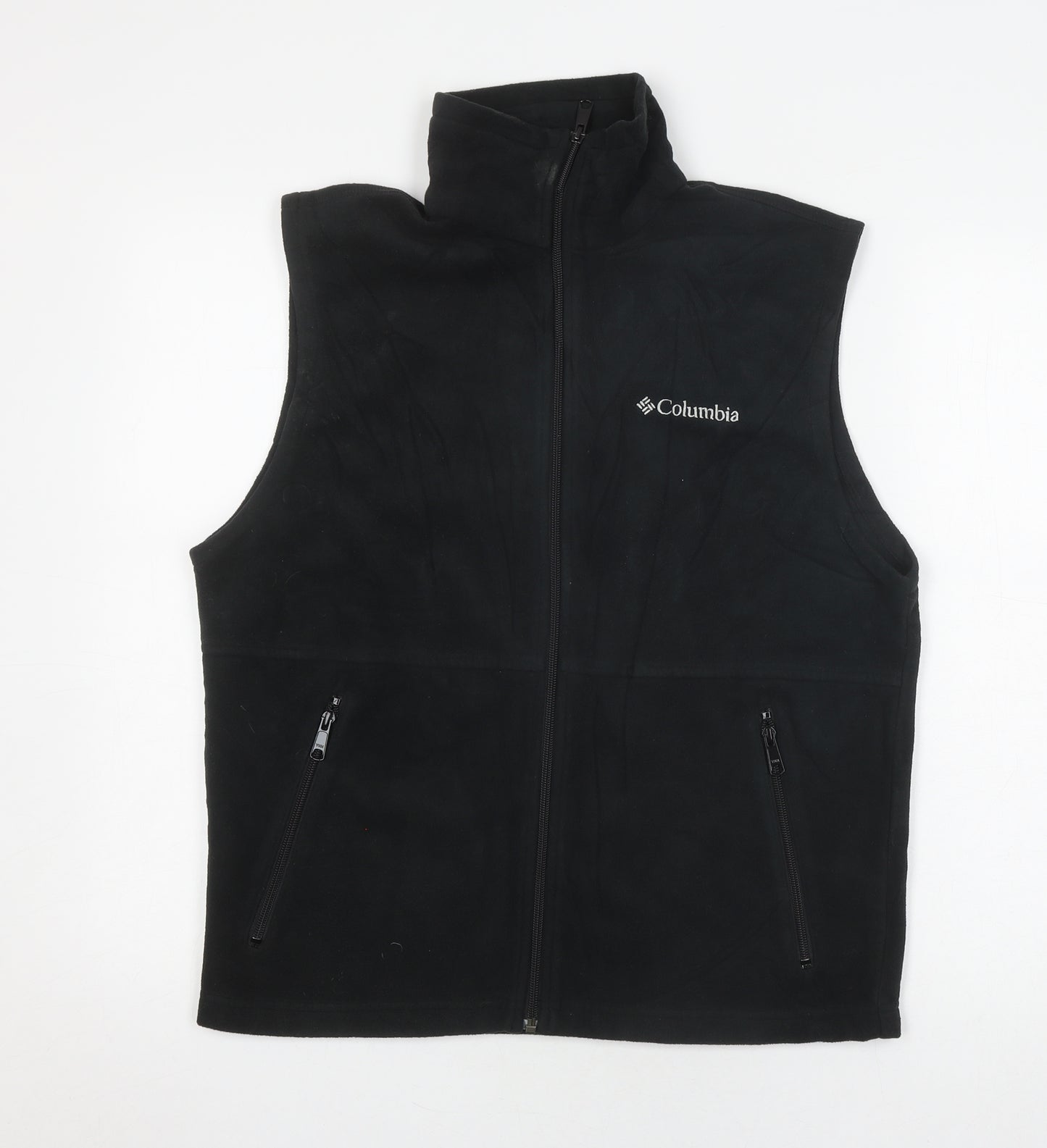 Columbia Men's Black Fleece Waistcoat M Casual Outdoor