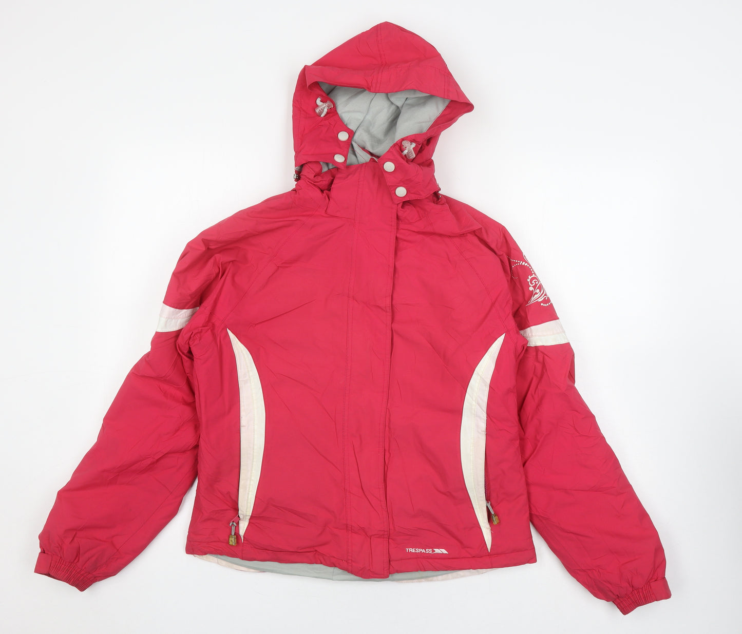 Trespass Girls Red Ski Jacket 15-16 Years Waterproof