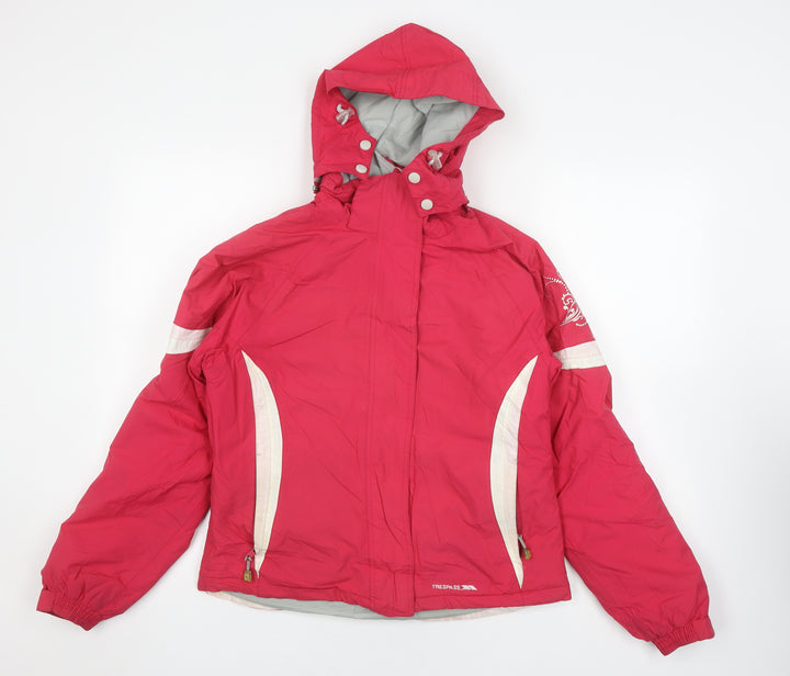Trespass Girls Red Ski Jacket 15-16 Years Waterproof