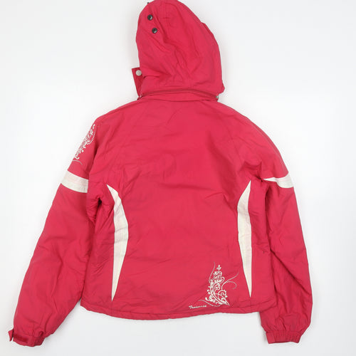 Trespass Girls Red Ski Jacket 15-16 Years Waterproof