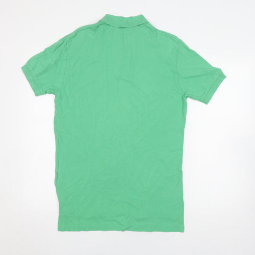 Polo Ralph Lauren Men's Green Polo Shirt, Size S, Short Sleeve