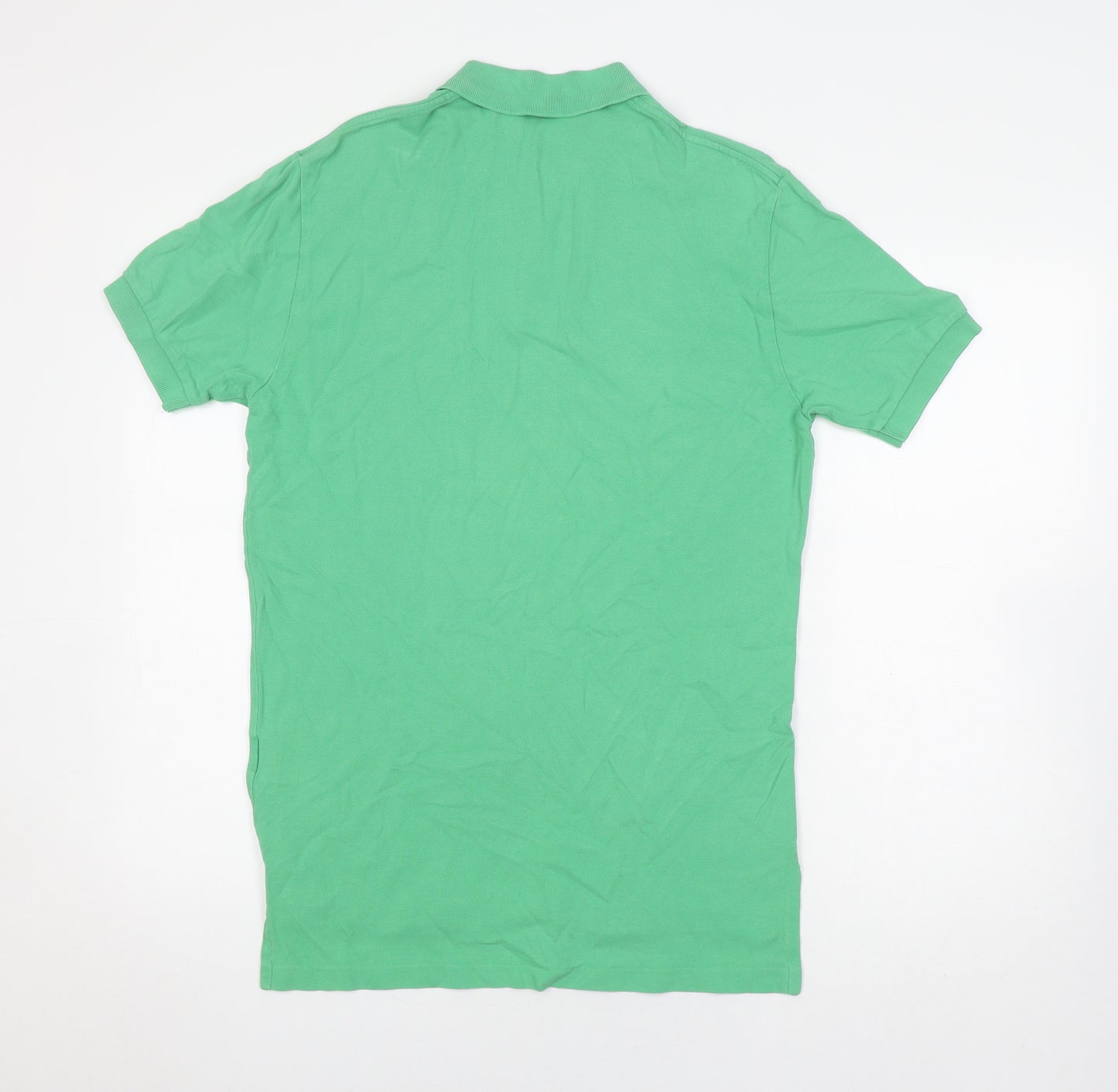 Polo Ralph Lauren Men's Green Polo Shirt, Size S, Short Sleeve