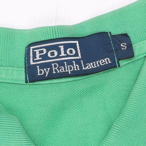 Polo Ralph Lauren Men's Green Polo Shirt, Size S, Short Sleeve