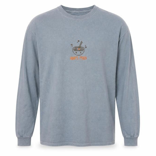 Urban Outfitters Blue Long Sleeve Crew Neck Shirt M