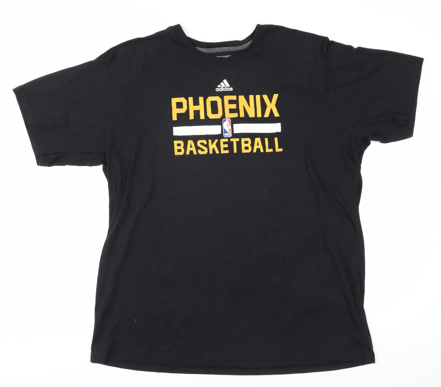 Adidas Men's Black Phoenix Basketball T-Shirt 2XL