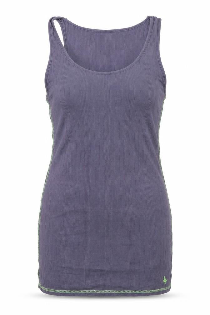 Front view of Jack Wills Women's Purple Tank -, size 10, 100% Cotton