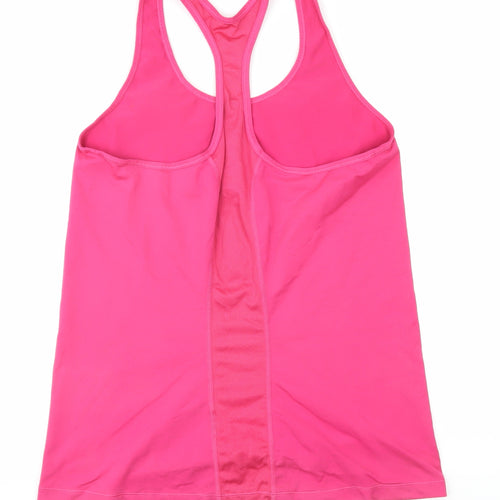 Nike Women's Pink Racerback Dri-FIT Tank Top