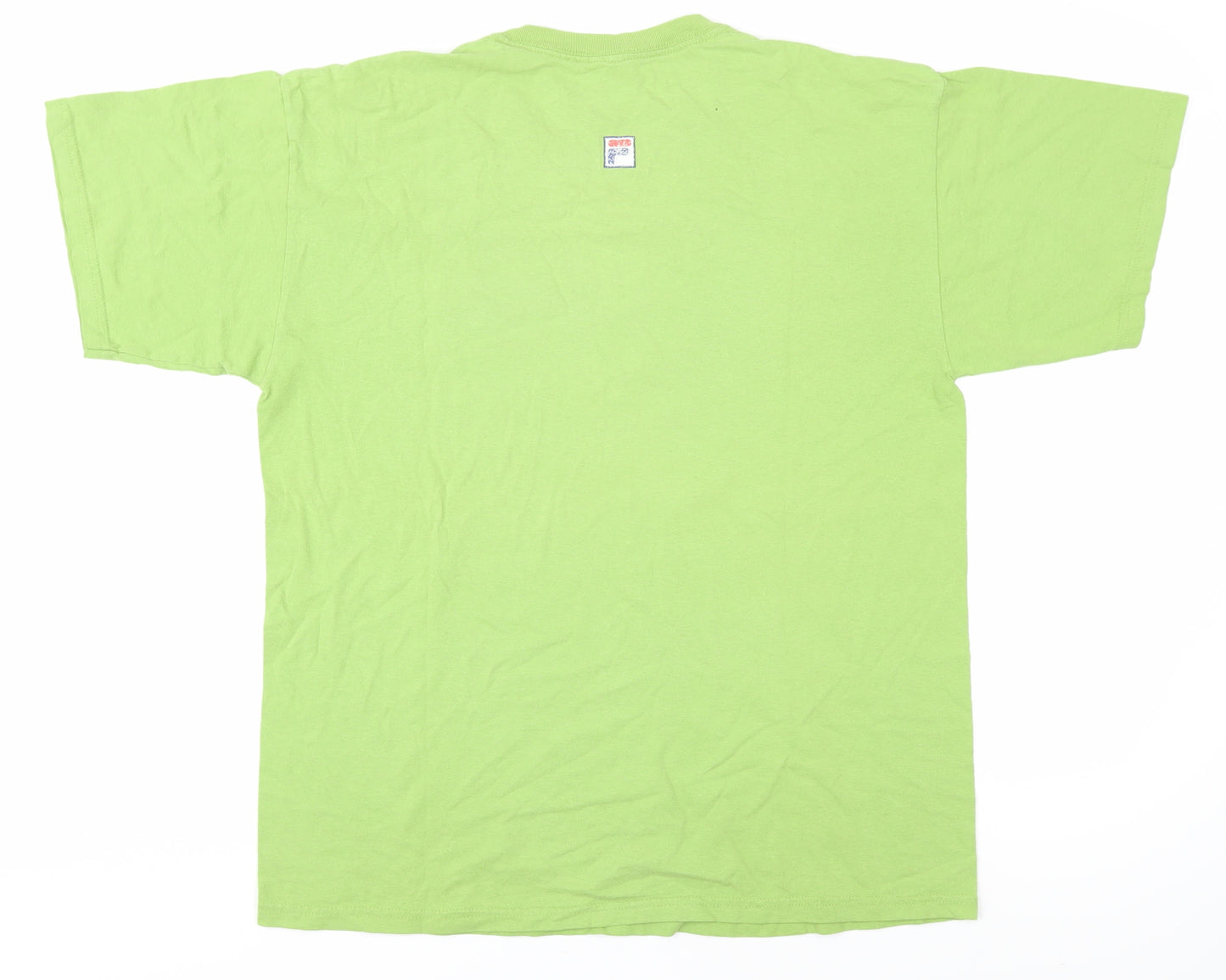 FILA Men's Green Large Graphic T-Shirt