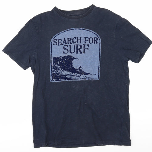 Rip Curl Men's Blue Surf T-Shirt Medium