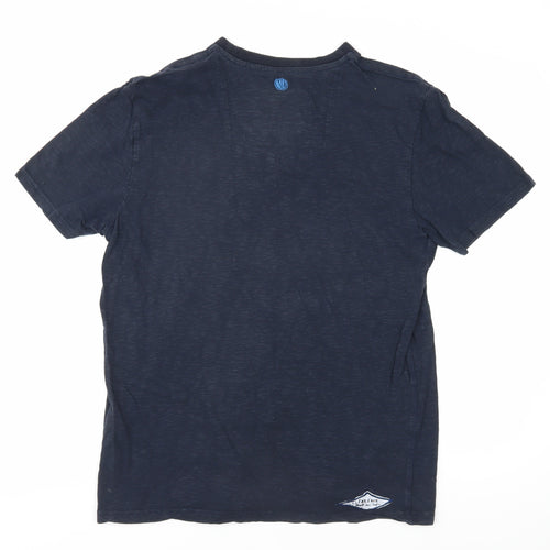 Rip Curl Men's Blue Surf T-Shirt Medium