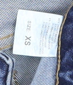 M. SARA Women's Blue XS Skinny High-Rise Jeans