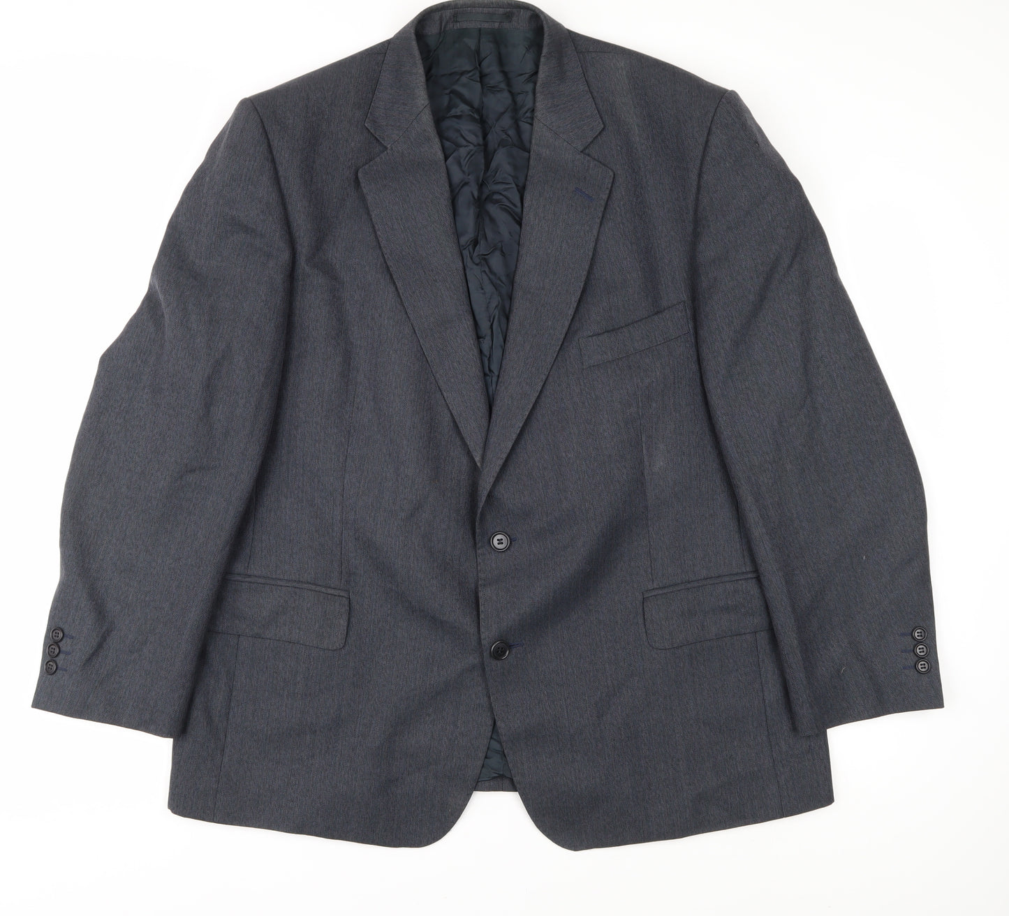 Magee Men's Grey Blazer, Size 46, Regular Fit