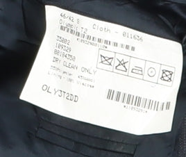 Magee Men's Grey Blazer, Size 46, Regular Fit