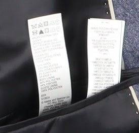 Marks and Spencer Men's Blue Wool Blazer, 40R