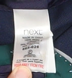 Next Men's Blue Slim Fit Wool Blazer 36S