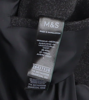 Marks and Spencer Men's Grey Wool Jacket Size Medium