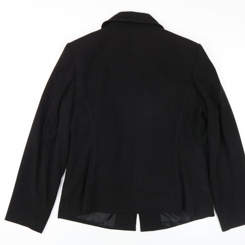 BM Women's Black Size 14 Full Zip Jacket