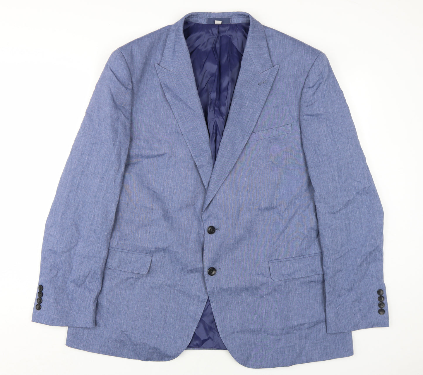 Marks and Spencer Men’s Blue Blazer 46R Regular Fit