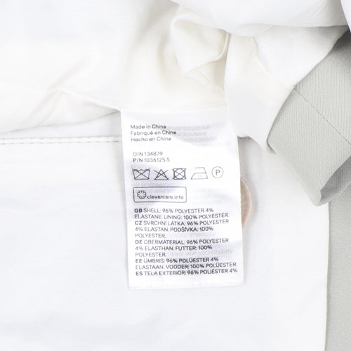 H&M Women's Grey Double Breasted Blazer Size 8
