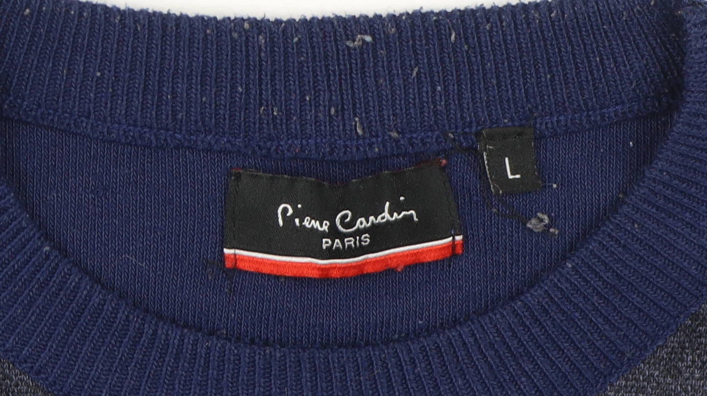 Pierre Cardin Men's Multicoloured Pullover L