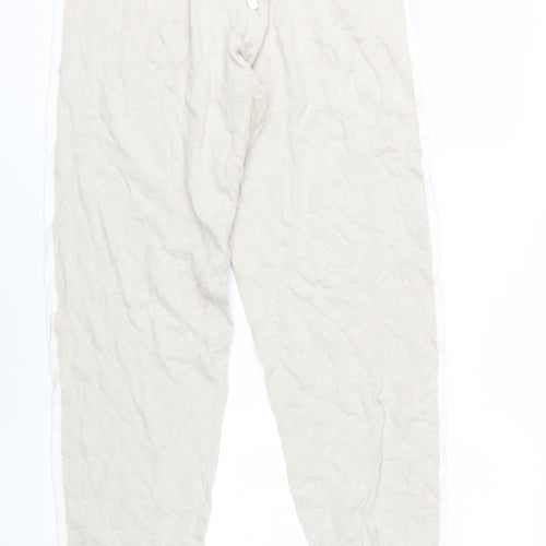 The White Company Women's Beige Jogger Trousers L