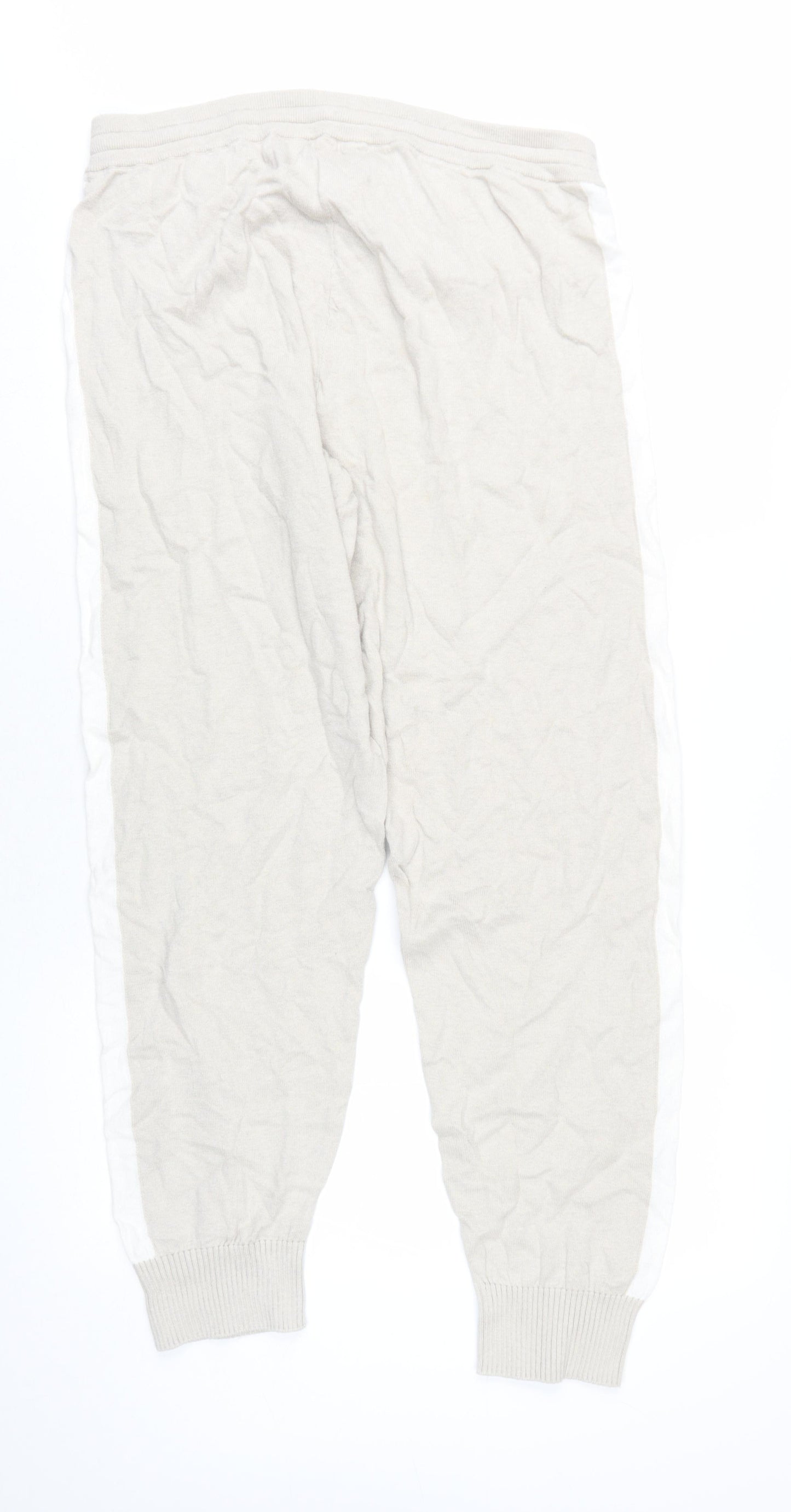 The White Company Women's Beige Jogger Trousers L