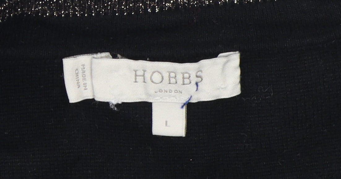 Hobbs Women's Black Cardigan, Size L, Casual Style