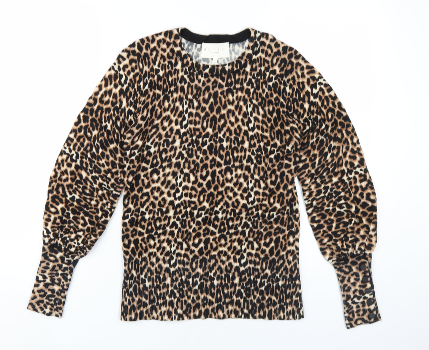 Damsel in a Dress Women's Leopard Jumper Size 10