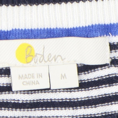 Boden Women's Striped Pullover Jumper Medium