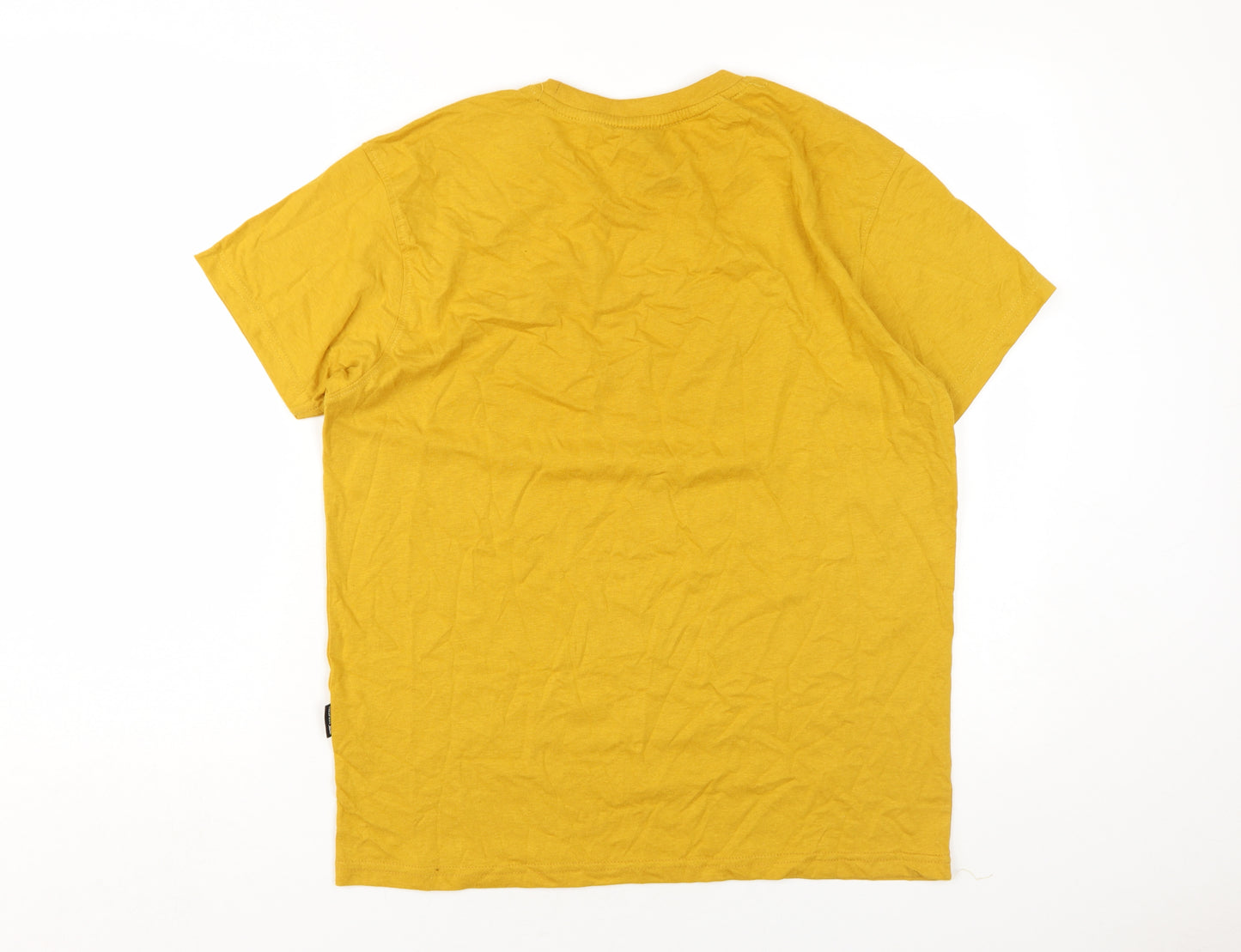 Trespass Men's Yellow Quick Dry Sports T-Shirt, Size S