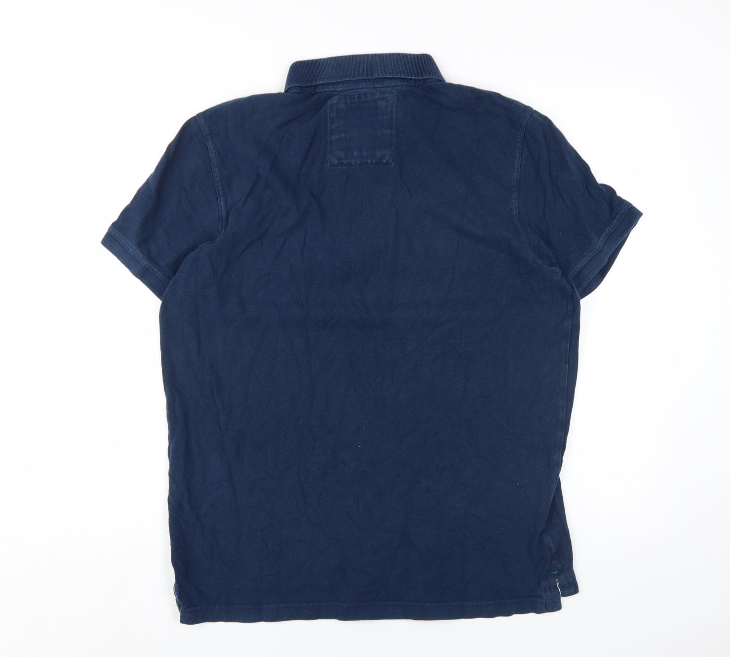 Crew Clothing Co. Men's Blue Polo Shirt M