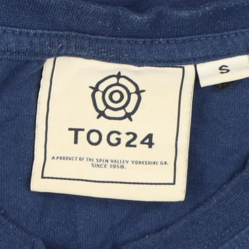 TOG24 Unisex Blue Basic T-Shirt - Size S