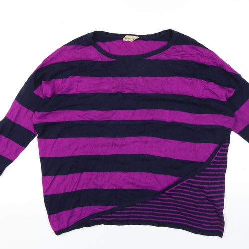 Phase Eight Women's Multicoloured Striped Jumper M