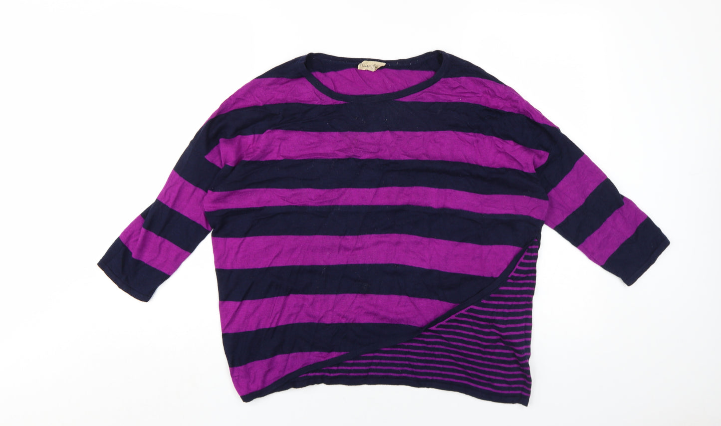 Phase Eight Women's Multicoloured Striped Jumper M