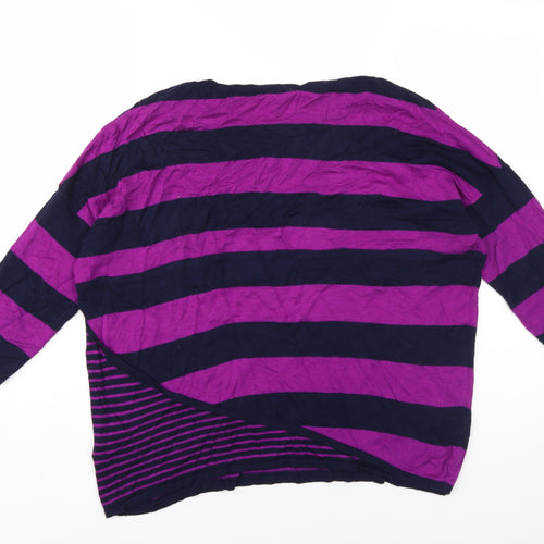 Phase Eight Women's Multicoloured Striped Jumper M