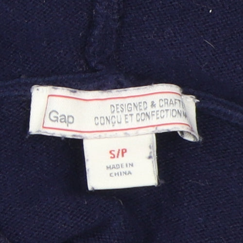 Gap Women's Blue Striped Pullover Hoodie Size S