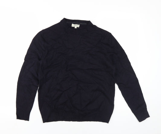 Moss Men's Black Large Pullover Jumper