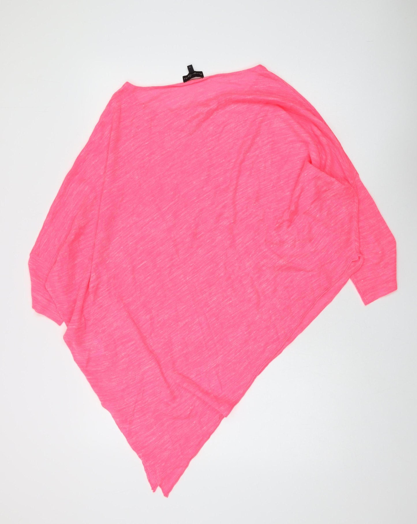 Phase Eight Women's Pink Cape Jumper, Size L, Boat Neck