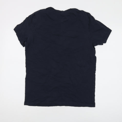 Jack Wills Men's Blue Small T-Shirt