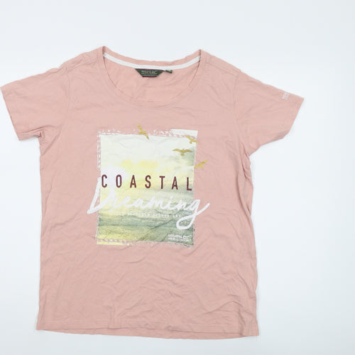 Regatta Women's Pink Casual T-Shirt Size 16