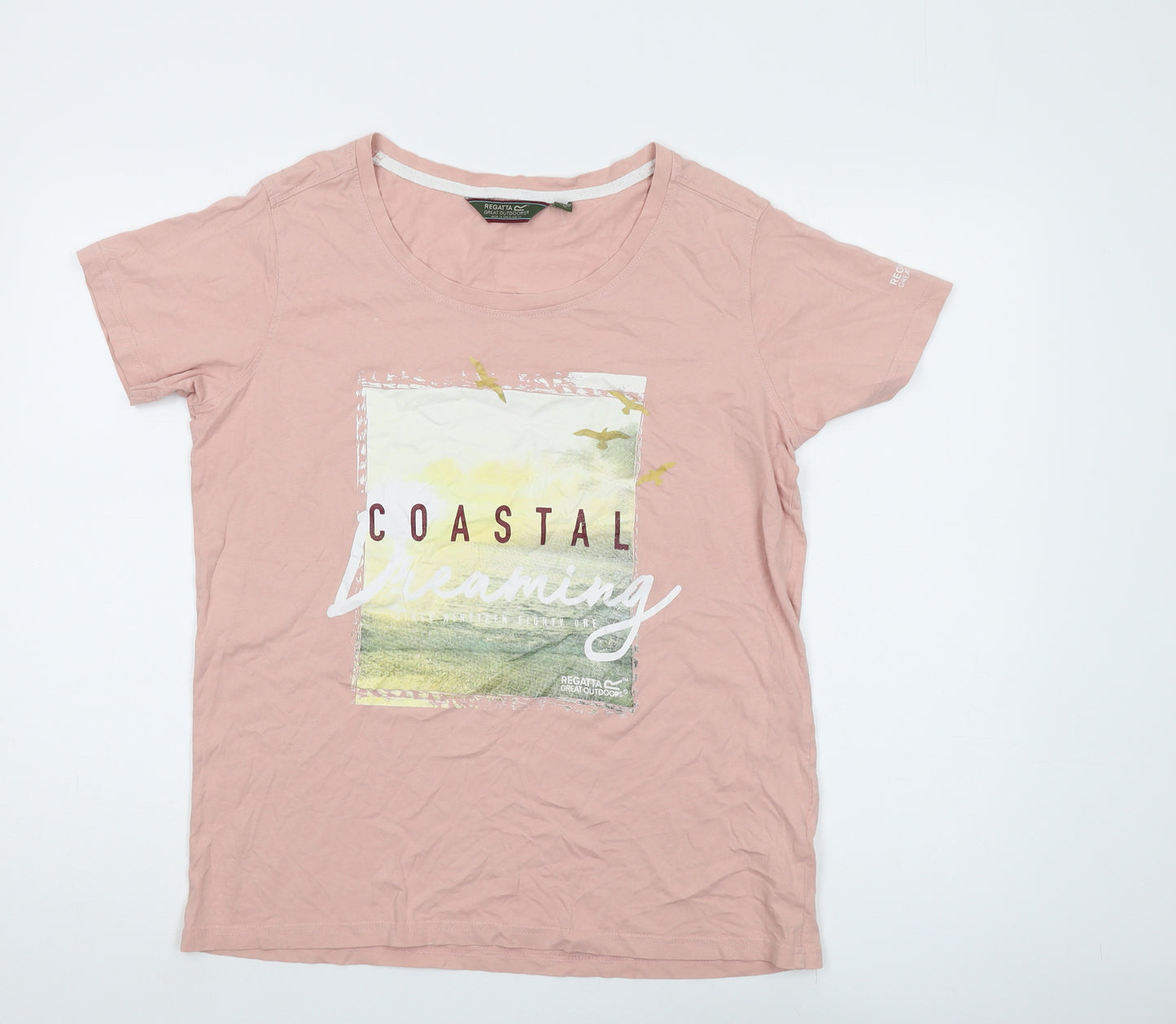 Regatta Women's Pink Casual T-Shirt Size 16