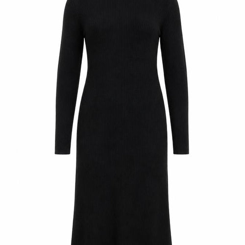 Brave Soul Women's Black Long Knit Dress XS