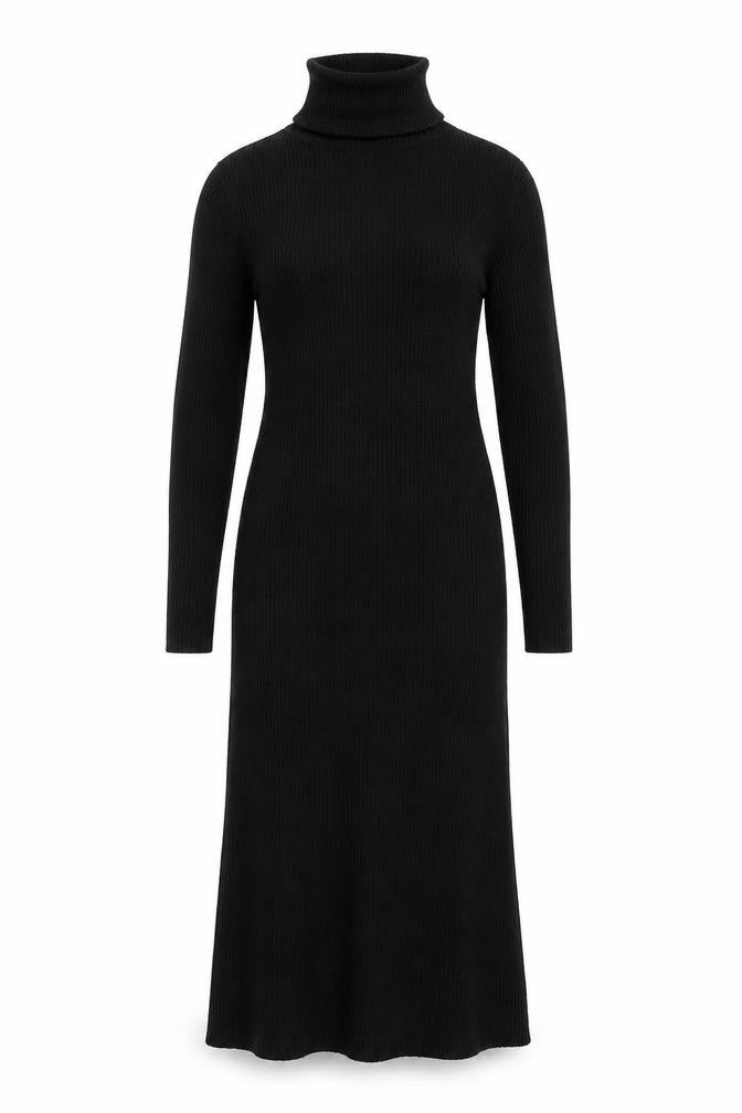 Brave Soul Women's Black Long Knit Dress XS