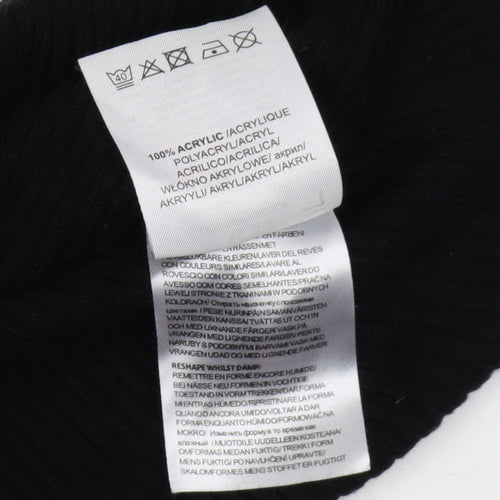 Brave Soul Women's Black Long Knit Dress XS