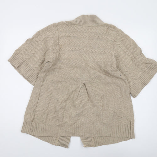 JoJo Maman Bébé Beige Wool Cardigan, Women's S