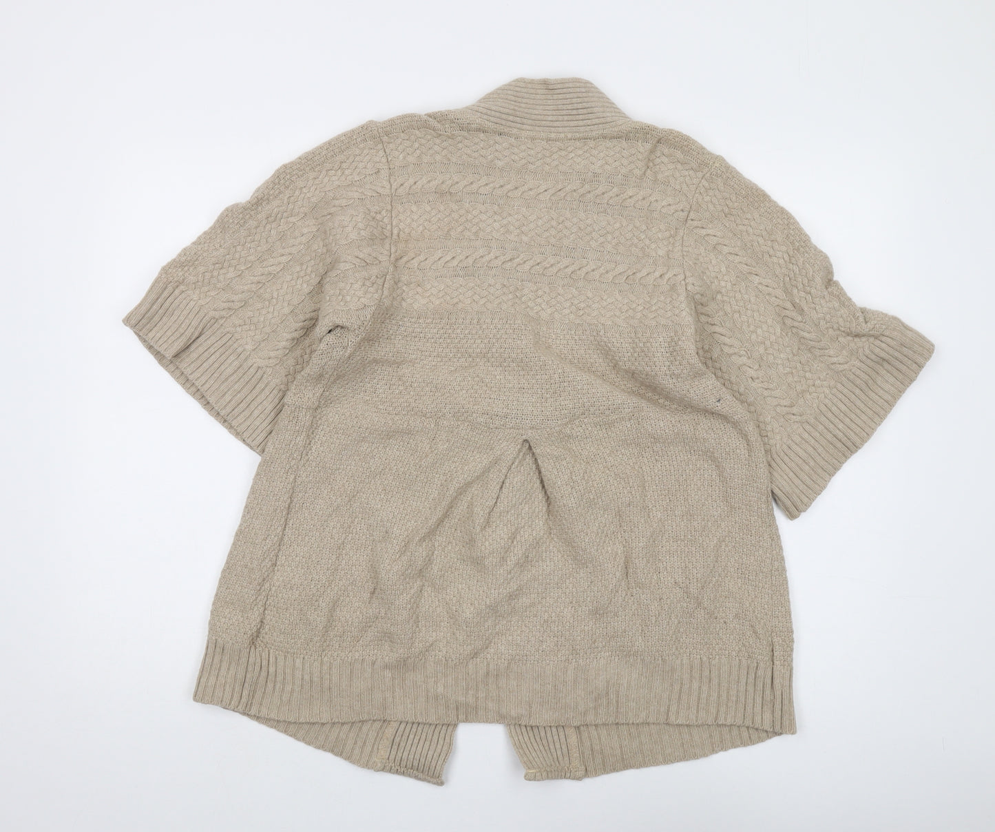 JoJo Maman Bébé Beige Wool Cardigan, Women's S