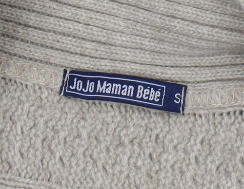 JoJo Maman Bébé Beige Wool Cardigan, Women's S