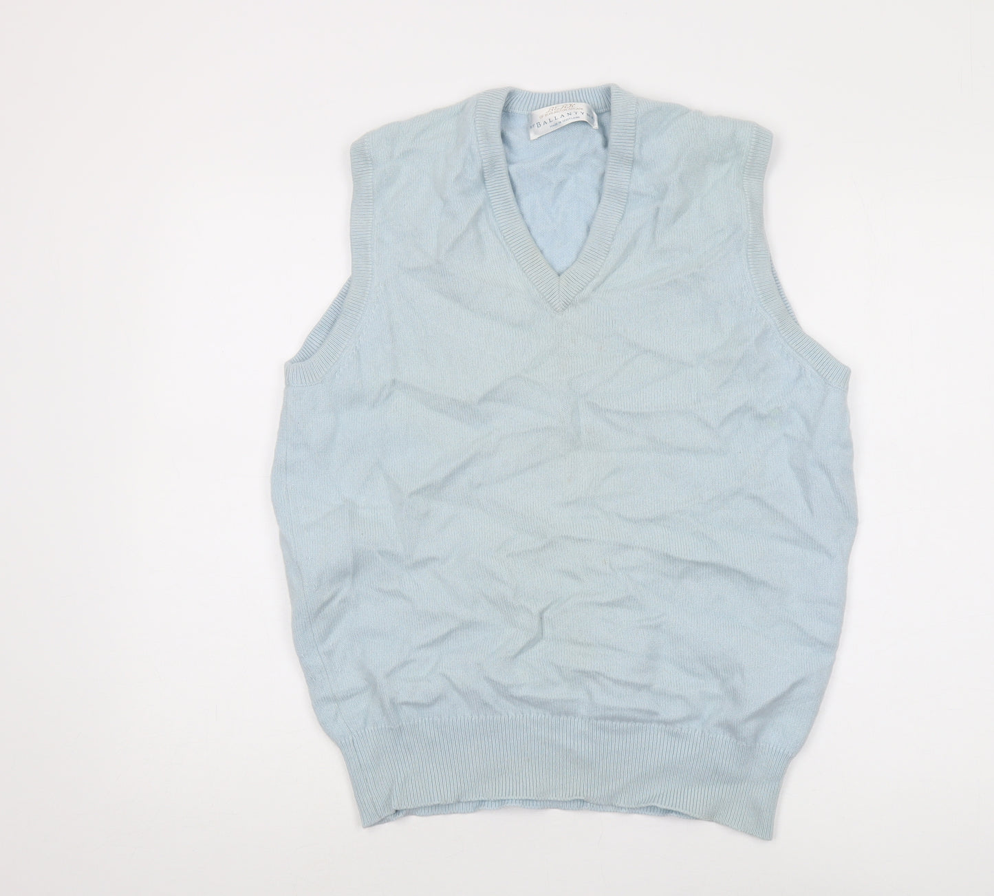 Ballantyne Men's Blue Cashmere Vest XL
